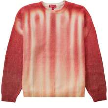 Supreme Men's Gradient Tie-Dye Crewneck Sweater | Casual Streetwear Daily Wear - View 1