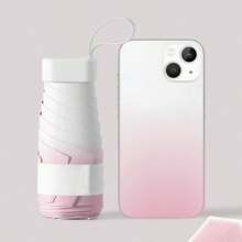 Ô dù mini gấp 5 cánh, chống tia UV, nhỏ gọn, thích hợp mang theo khi đi du lịch, che nắng và mưa. - Nhiều màu - Xem 13