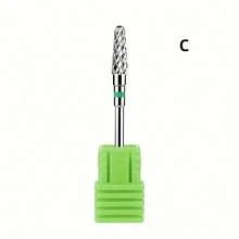 1/5pcs Tungsten Carbide Cone-Shaped Nail Drill Bit - High-Precision Cuticle Remover For Electric Nail File And Cuticle Cleaning Tools - Durable And Long-Lasting - Multicolor - View 10