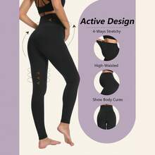 4 Pack Women's Maternity Leggings Over The Belly High Waisted Yoga Pregnancy Leggings Workout Pregnancy Pants Activewear For Women In Assorted Colors - Nhiều màu - Xem 4