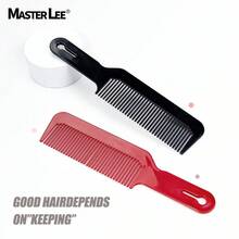 MASTERLEE 1pc Thin Plastic Anti-Static Comb With Hanging Hole, Hair Cutting Comb Tool, Salon Barber Cutting Comb, Hair Styling Accessory, Hairdressing Tool Accessory - Multicolor - View 7