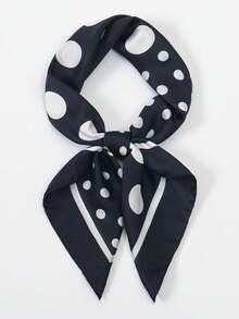 1pc Bandana With Geometric Print, Multi-Element Scarf Headband Square Scarf - Multicolor - View 2
