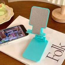 Giá đỡ điện thoại để bàn có thể gập lại, kiểu dáng mềm mại, phù hợp với điện thoại thông minh và máy tính bảng. - nhiều màu - Xem 12