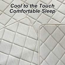 1pc Summer Icy Silk Pet Cooling Mat, Quilted Rest Mat And Sleeping Bed Suitable For Rabbits, Breathable Cool Nest Accessory For Small Pets - View 5