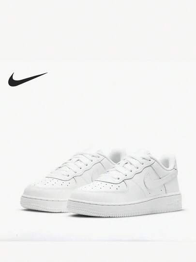 Nike Giày thể thao vải bố trẻ em, dòng LE, thiết kế tối giản, đa năng, chống trượt, giảm sốc, bền bỉ, giày trượt ván cổ thấp.