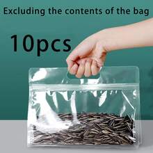 20 túi zip hình bát giác tự đứng, có thể đóng mở lại, túi nhựa dày trong suốt, thích hợp để đựng đồ ăn nhẹ, nấm, mì ống và các vật dụng nhỏ - Đa năng, tiện dụng, không cần điện. - Nhiều màu - Xem 9