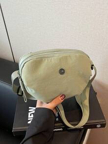 Bolso bandolera de tela de moda para mujer, bolso bandolera mini ligero y duradero con múltiples bolsillos para teléfono, casual, deportivo, de viaje, pequeño - Multicolor - Ver 11