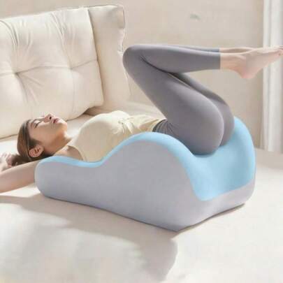 1个符合人体工学的记忆棉面朝下枕，柔软楔形支撑，适合阅读和使用手机。多功能俯卧睡眠枕，慢回弹床枕，通用成人人体工学躺椅垫，方便阅读，配有可拆卸可水洗枕套。