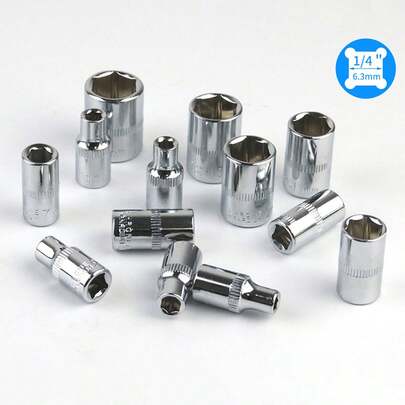 1/4 Sleeve Short Sleeve, Sleeve Head Sleeve Head Quick Auto Repair Machine Tool