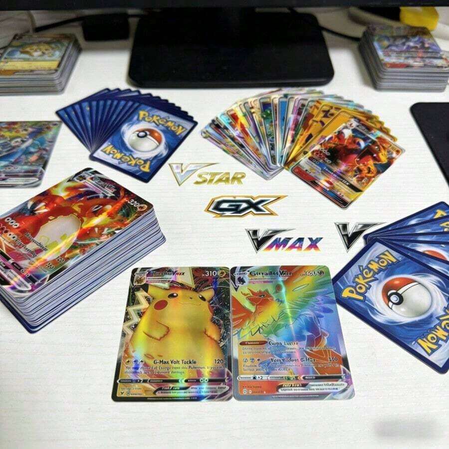 Bộ sưu tập thẻ bài game với nhiều họa tiết nhân vật đa dạng, phù hợp cho việc giải trí hàng ngày, sưu tầm và ghép cặp. Giao hàng ngẫu nhiên.