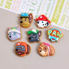 Paw Patrol 8个/1个汪汪队立大功可爱趣味迷你雕像,DIY手机壳装饰、水瓶装饰、房间装饰,包含Chase、Skye、Rocky、Zuma、Rubble、Everest、Tracker、Tuck、Ella、Liberty、Ryder等动漫角色设计,可用作课堂奖励、可爱小物、派对礼物、雕像,适合房间装饰、汪汪队立大功生日用品、桌面摆件、礼品袋填充物(款式随机) - 彩色 - 查看 5