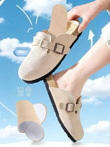 1双女士防滑吸汗自粘式3/4鞋垫，轻薄透气，适用于女士鞋履、高跟鞋、夏季凉鞋和坡跟鞋，也可作为复活节装饰品和婚礼配饰。 - 米色 - 查看 7