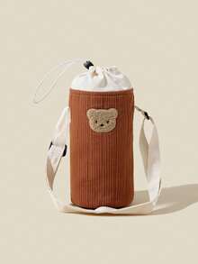 1pc Milk Bottle & Cup Storage Hanging Bag, Portable Milk Bottle Carrier Tote, Mommy Shoulder Bag, Milk Bottle Protective Cover, Baby Supplies, Portable Bottle Warmer, Baby Cup, Storage Basket - Multicolor - View 12