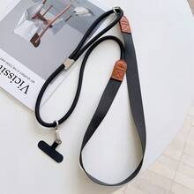 1pc Adjustable Length Lanyard Strap + Universal Phone Case Connector, Outdoor Portable Hanging Strap, Fashion & Durable - Multicolor - View 6