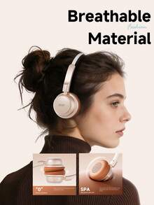 Acer Over-Ear Wireless Bluetooth Headphones, Retro Design, 40mm Diaphragm High-Resolution Audio, Lightweight Material, Rotatable Side Adjustment, Comfortable Inner Contour Fit, 30h Long Battery Life, 6.0 Chip Connection - View 8