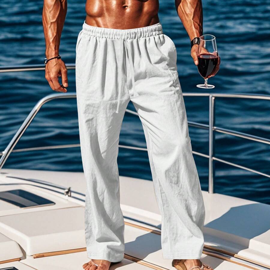 Pantaloni da uomo per esterni - Bianco - Visualizzare 1
