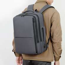 Large Capacity Multi-Function Lightweight Travel Backpack, Business Commute Laptop Backpack With High-End Feel For Men - Multicolor - View 4