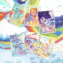 Caja coleccionable de la serie 7 de tarjetas de intercambio de My Little Pony Friendship Eternal Collection, edición de imágenes divertidas - Caja completa multicolor: 30 paquetes - Ver 7