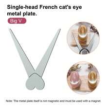 猫眼磁铁，双头法式美甲磁铁工具，强力猫眼凝胶指甲油磁铁，适用于家庭DIY、美甲沙龙、工作室、美甲设计工具，也适用于美甲课程、旅行，适合初学者、爱好者、艺术家，可作为圣诞节、生日、情人节礼物送给女性。 - 彩色 - 查看 16