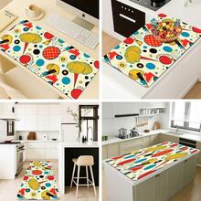 1 Piece Pop Art Explosion Pattern Rubber Desk Mat - Non-Slip, Stain-Resistant, Smooth Glide, Gaming & Office Extended Keyboard Pad,Large Gaming & Work Mouse Pad - View 6