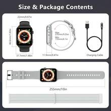 Unisex Smartwatch,Sports Watch With LED Flash Light, IP68 Waterproof For Phones/Android, Fitness Watch With Heart Rate Monitor Sleep Tracking Step Counter Calorie Counter Blood Pressure Monitor, 10 Days Battery Life, Hiking Gift For Men Orwomen - View 3