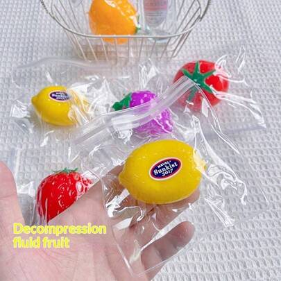 1pc Tomato Squishy Toy - Stress Relief Toy - Soft Squeeze Toy - Squishy Toy - Fidget Toy - Stitch Toys - Travel Toys - Classroom Fidget Toys - Mini Bath Toys - Christmas Stationery - Birthday Gift - Perfect Gift