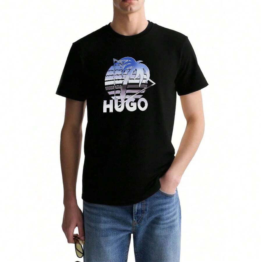 Men T-Shirts - Black - View 1