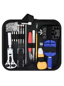 Bộ dụng cụ sửa chữa đồng hồ chuyên nghiệp 168 chi tiết - màu đen - Xem 5