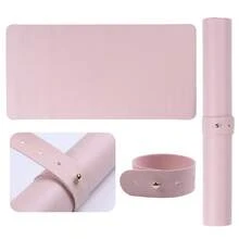 Thảm lót bàn làm móng bằng da màu hồng, trắng, be, chống thấm nước, chống bám bẩn, bền, có thể gấp gọn, thích hợp làm chỗ tựa tay khi làm móng, thảm chăm sóc móng, thảm lót bàn làm móng, khăn đa năng dùng cho làm đẹp, xăm hình, nha khoa, phẫu thuật, dụng cụ làm móng chống thấm nước. - Nhiều màu - Xem 11