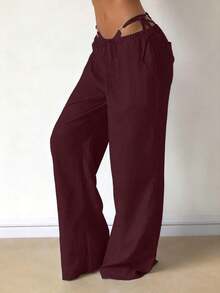 Women Senior Co-Ords - Beige - View 4