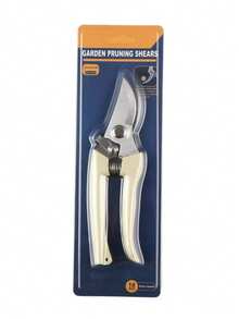1 chiếc kéo cắt tỉa cây chuyên nghiệp bằng thép không gỉ, thiết kế tay cầm màu trắng tiện dụng, thích hợp để tỉa cành, hoa, ghép cây, vườn cây ăn quả, các công việc làm vườn, cắt hoa, cây cảnh, bonsai và thu hoạch trái cây quanh năm. - nhiều màu - Xem 12