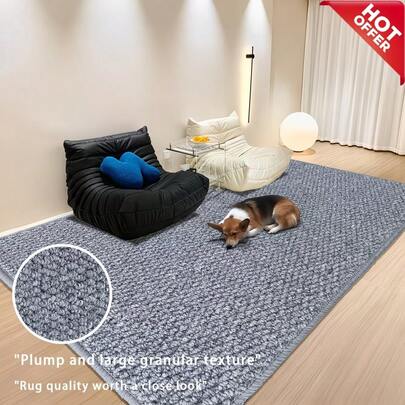 A Pineapple-Patterned TPR Water-Washable Base Carpet With Gray Textured Design, Ideal For Practical Indoor/Outdoor Use As A Home Carpet For Courtyards, Balconies, And Outdoor Decks. Suitable For Both Indoor And Outdoor Applications, This Modern Decorative Mat Features Hand-Washable Properties, Anti-Slip Backing, And Durable Polyester Fiber Construction. Perfect For Entryways, Bathrooms, And Corridors.