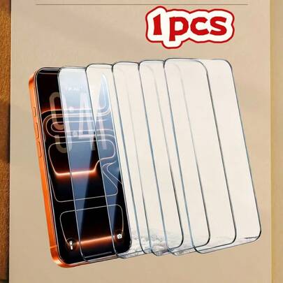 5 piezas de protector de pantalla de vidrio templado para iPhone 17 Pro Max/17 Pro/17 Air/17, 16 Pro Max/16 Pro/16 Plus/16, 15/15 Plus/15 Pro/15 Pro Max, 14/14 Plus/14 Pro/14 Pro Max, 13/13 Mini/13 Pro/13 Pro Max, 12/12 Mini/12 Pro/12 Pro Max, 11/11 Pro/11 Pro Max, X/XS/XS Max, 8/8 Plus/7/7 Plus Series, alta relación calidad-precio