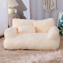 Sofá para mascotas para todo el año, cama para mascotas extraíble y lavable para gatos y perros, suministros para mascotas - Marrón - Ver 1