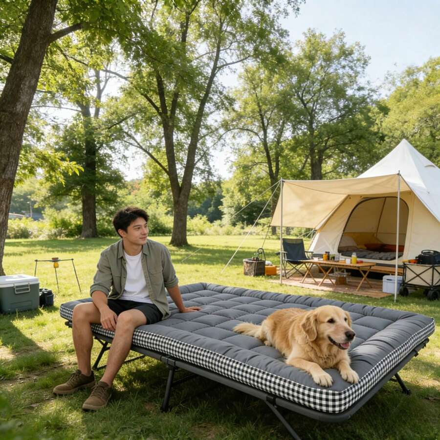 Roll-Up Camping Mattress Futon Mattress, Floor Mattress Tatami Sleeping Pad For Travel, Rvs, Home, Floors, Guests, Beds, Sofas, Best Gift For The Family