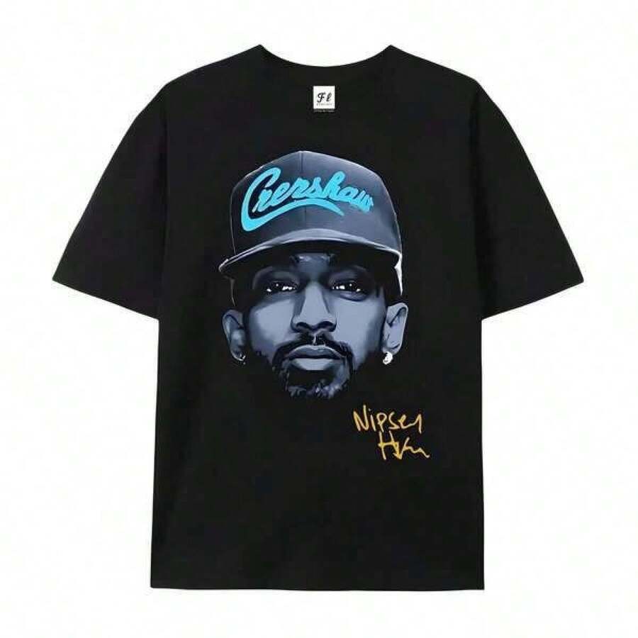 Blue Sneaker Tees Black Nipsey Big Face Unisex Sreewear Emos Ivan Cornejo Abercrombies 2000s Name Oufi Cashmere Sweaer Mcrae Merch Hoodie Baggy - màu đen - Xem 1