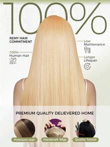 DNE HAIR Tóc mái kẹp 100% tóc thật, màu vàng caramel 27#, kiểu tóc mái có phần thái dương, tóc mái giả bằng tóc thật, trông tự nhiên, thích hợp cho phụ nữ/bé gái sử dụng hàng ngày. - S27 - Xem 8
