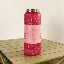 Water Bottle 32oz,Multiple Colors Are Available,With Straw,Heat Preservation Time More Than 24 Hours, Cold And Hot Water Can Be Insulated, Can Make Coffee, Frozen Drinks, Beautiful Appearance, Exquisite Workmanship, Suitable For Camping, Work, Indoor Use. - THƯ TÌNH - 32oz - Xem 3