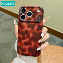 Koolife 1 pieza Funda de teléfono con diseño de caparazón de tortuga 2 en 1, compatible con iPhone 17 Pro Max, compatible con iPhone 16 Pro Max, 15 Pro Max, 14 Pro Max, funda de teléfono coreana elegante e interesante, compatible con iPhone 13/14/15/16/17 Pro Max Plus, diseño elegante para hombres y mujeres, regalo ideal para Navidad, San Valentín, Pascua, temporada de bodas y cumpleaños - Diseño de carey con finas perforaciones. - Ver 5