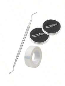 Ensemble d'outils de lime à ongles avec outils de réparation des ongles incarnés, comprenant des coupe-ongles et des outils de réparation des ongles d'orteils, résolvant facilement les problèmes d'ongles incarnés, convenant à divers besoins de soins des pieds - Multicolore - Voir 7