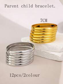 Bộ 6 vòng tay cao cấp, sang trọng, tối giản, đa năng. - Nhiều màu - Xem 8