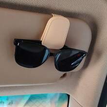 Multi-Function Car Sun Visor Glasses Clip Card Ticket Organizer, Fashionable Car Interior Accessories - A - View 5