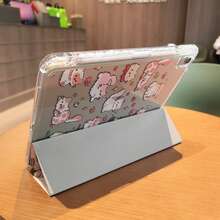 Tương thích với ốp bảo vệ máy tính bảng iPad thế hệ thứ 11, ốp A16, ốp bảo vệ máy tính bảng gập ba, mặt lưng acrylic trong suốt cao, có khe cắm bút cảm ứng, chống sốc, bảo vệ toàn thân khỏi rơi vỡ, tương thích với iPad thế hệ thứ 9 10.2", thế hệ thứ 10, Air 11, tương thích với ốp máy tính bảng Matepad SE 11 inch 2024, tương thích với ốp bảo vệ máy tính bảng Redmi Pad2 11 inch 2025/ Pad SE 11 inch 2023, tương thích với ốp máy tính bảng Matepad 11.5S 2026/ Matepad 11.5 2025. - Trong sáng - Xem 11