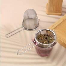 1/2pcs Stainless Steel Tea Infuser, Suitable For Loose Leaf Tea And Spices, Made Of Durable Metal, Fits Various Cup Sizes, High-Quality Kitchen Accessory And Perfect Christmas Gift - Multicolor - View 8