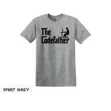 Camiseta The Codefather, Regalo para Programadores - Negro - Ver 3
