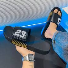 情侶拖鞋 男款 耐磨軟底 室內/戶外通用 家居與旅行必備 女款拖鞋 尺寸 36-50 - 黑色 - 查看 4