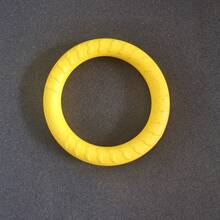 Manufacturer's EVA Training  For Dogs, Dog Training Pull Ring, Durable Chewable Pet Ball, Floating Water Chew Toy - Yellow - View 3