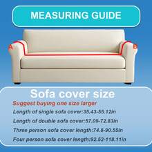 1pc Solid Color Corn Velvet Elastic Sofa Cover, Anti Cat Scratch And Scratch Resistant, Dustproof And Dirt Resistant, Fully Wrapped Design With Double Anti Slip, Washable And Machine Washable, Suitable For 1-4 Seat Sofas - Cyan - View 2