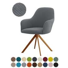 1pc/4pcs/6pcs Solid Color Minimalist Waterproof Chair Cover, Modern Luxury New Jacquard High Armrest Chair Slipcover, Soft Home Chair Protector, Stretchy & Durable, Dining Chair Cover, All Season Use - Bean Green - View 6