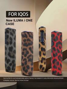 1pc IQOS ILUMA I ONE New Protective Case, Made Of PC And Premium PU Leather, Delicate Texture, Anti-Fall, Anti-Fingerprint, Anti-Scratch, Full Coverage Design, Precise Cutouts, Realistic Button Feel, Fashionable & Personalized Color/Pattern Designs, Unisex, Couples, Gift Box Included - Multicolor - View 4